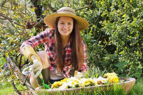 Experienced garden clearance team